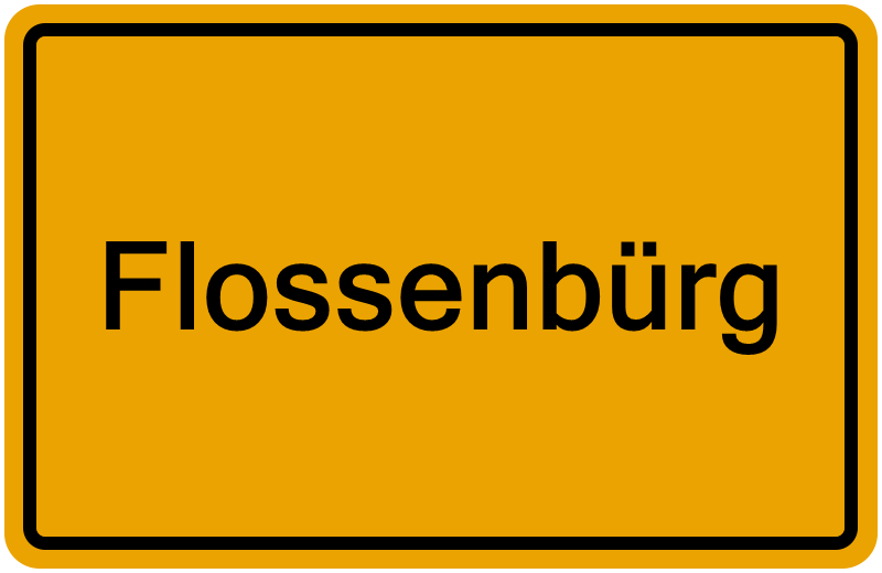 Handelsregisterauszug Flossenbürg