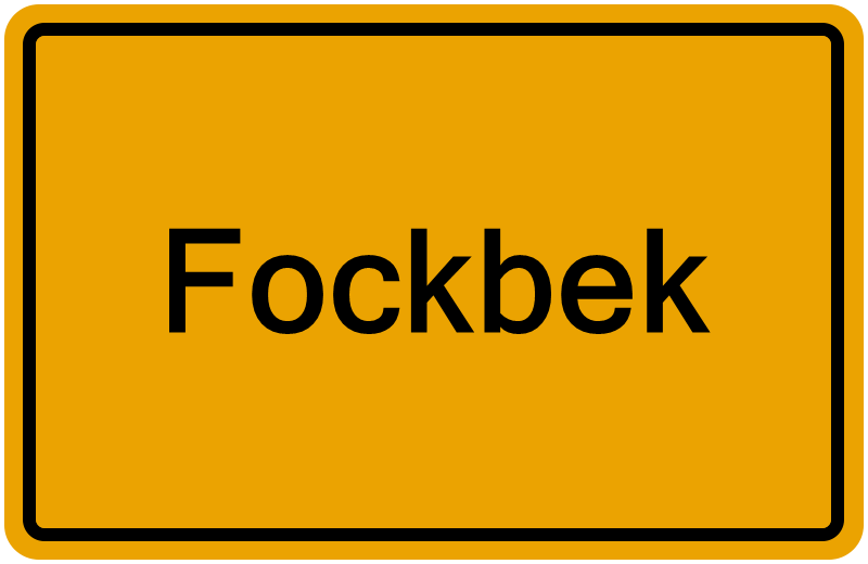 Handelsregisterauszug Fockbek