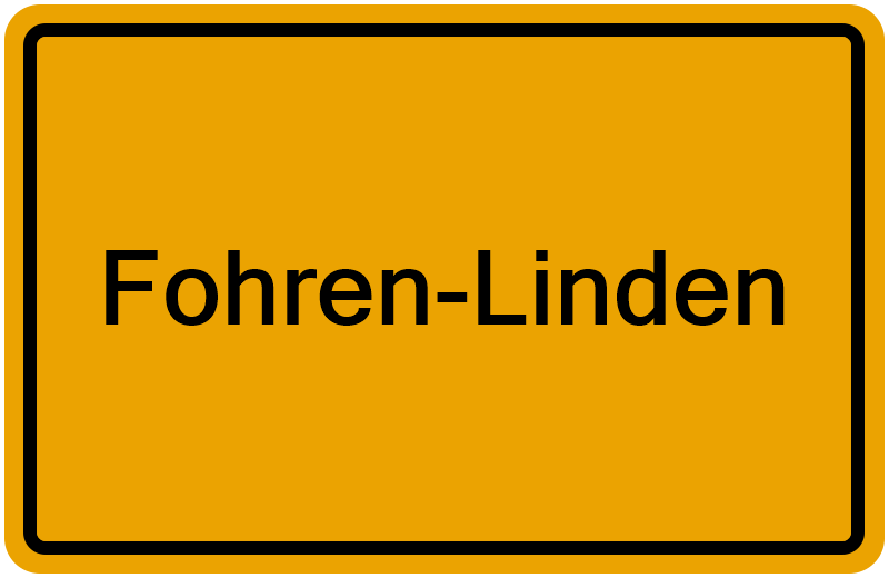 Handelsregisterauszug Fohren-Linden