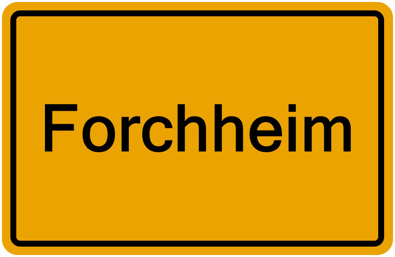 Handelsregisterauszug Forchheim