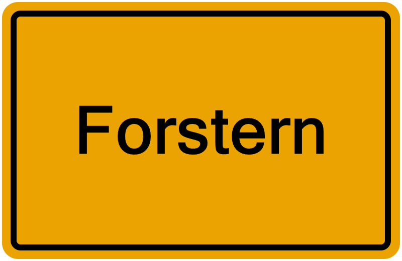 Handelsregisterauszug Forstern