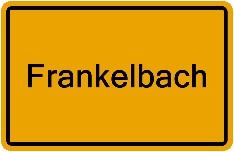 Handelsregisterauszug Frankelbach