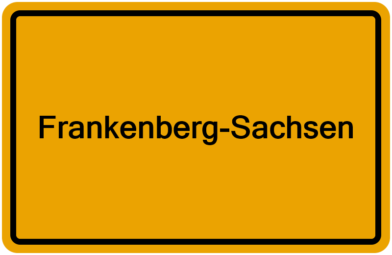 Handelsregisterauszug Frankenberg-Sachsen