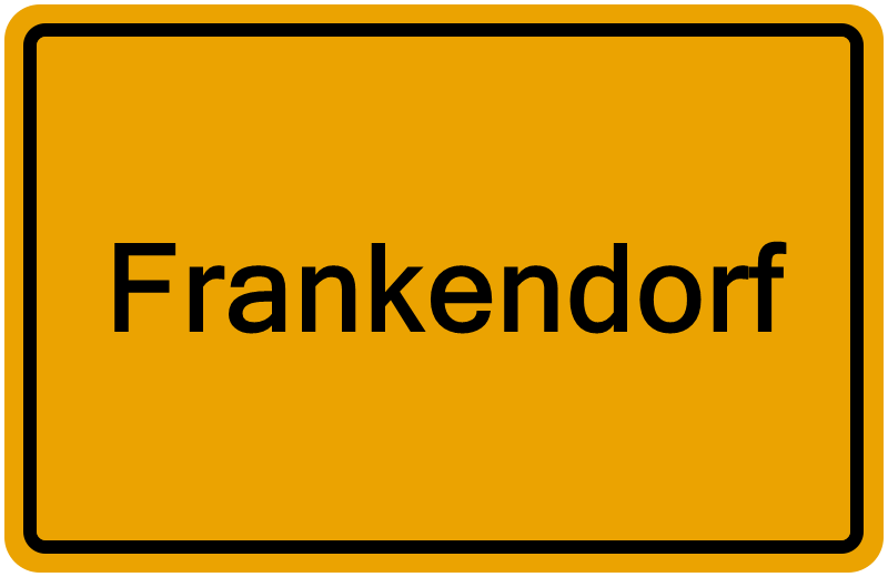 Handelsregisterauszug Frankendorf