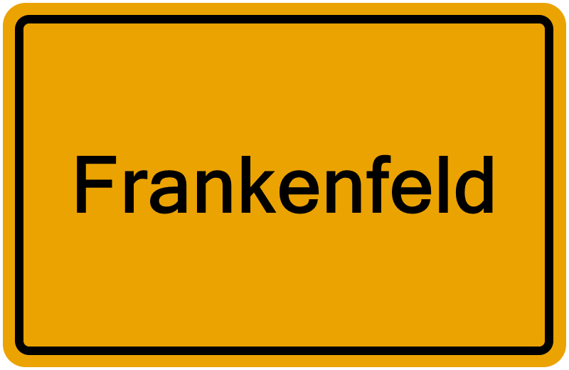 Handelsregisterauszug Frankenfeld