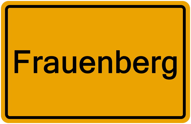 Handelsregisterauszug Frauenberg