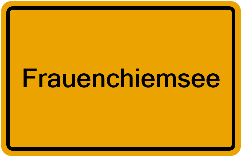 Handelsregisterauszug Frauenchiemsee