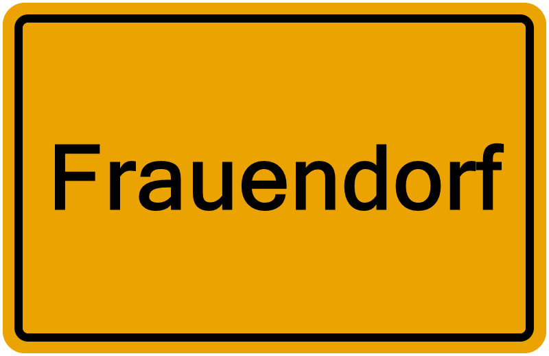 Handelsregisterauszug Frauendorf