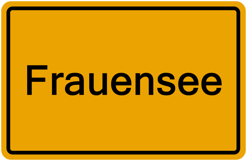 Handelsregisterauszug Frauensee