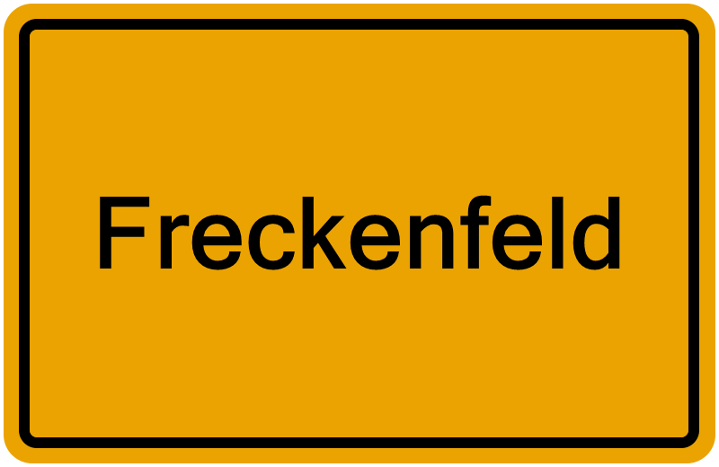 Handelsregisterauszug Freckenfeld