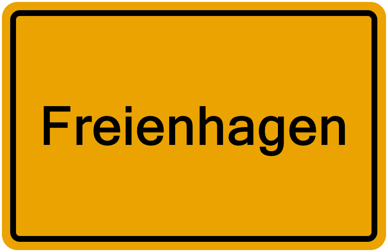 Handelsregisterauszug Freienhagen