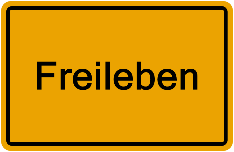 Handelsregisterauszug Freileben