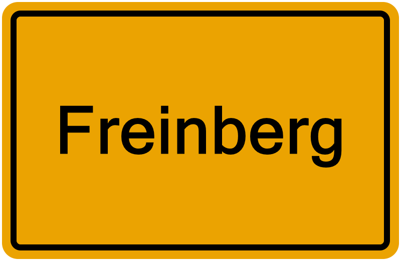 Handelsregisterauszug Freinberg