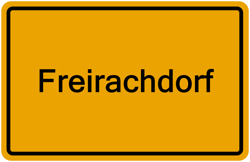 Handelsregisterauszug Freirachdorf
