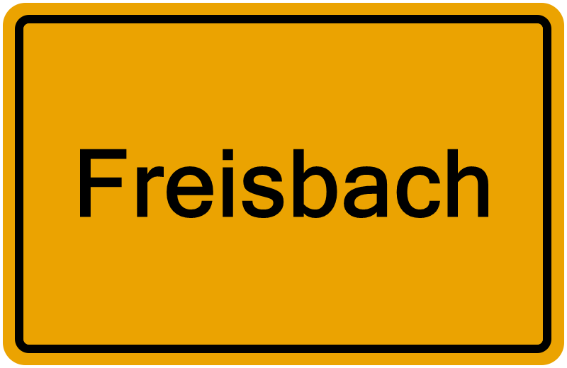 Handelsregisterauszug Freisbach
