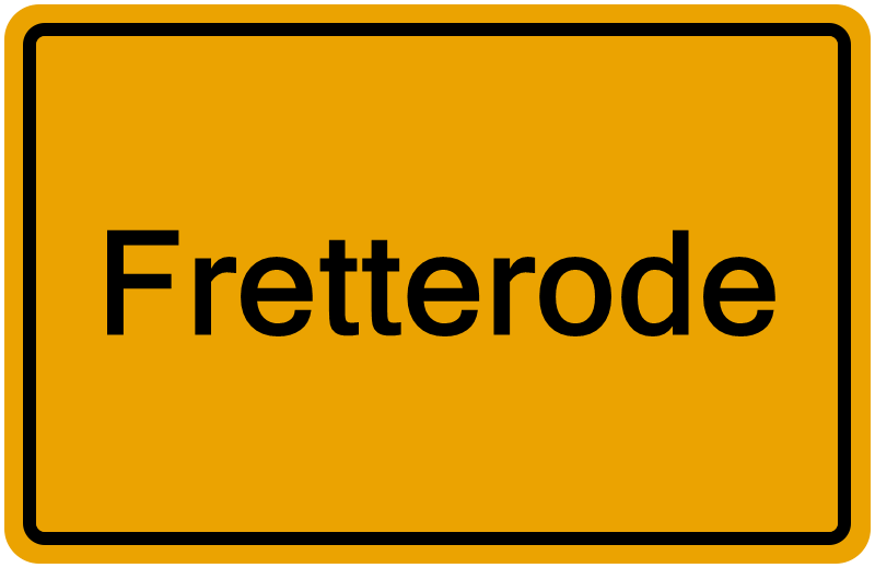 Handelsregisterauszug Fretterode