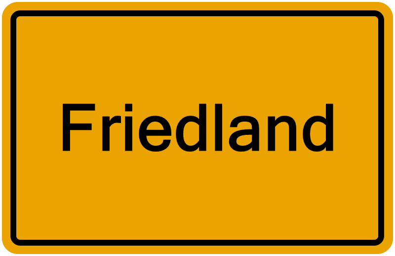 Handelsregisterauszug Friedland
