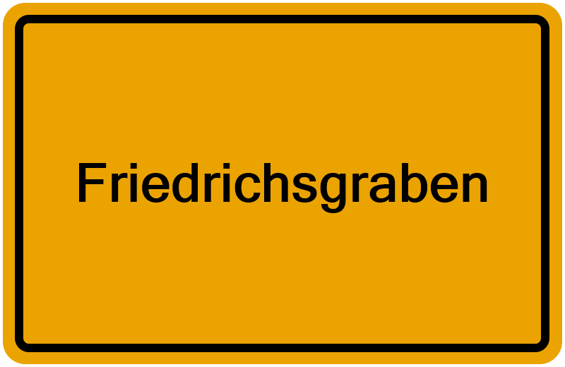 Handelsregisterauszug Friedrichsgraben
