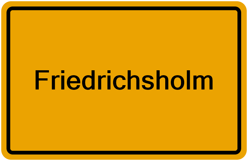 Handelsregisterauszug Friedrichsholm