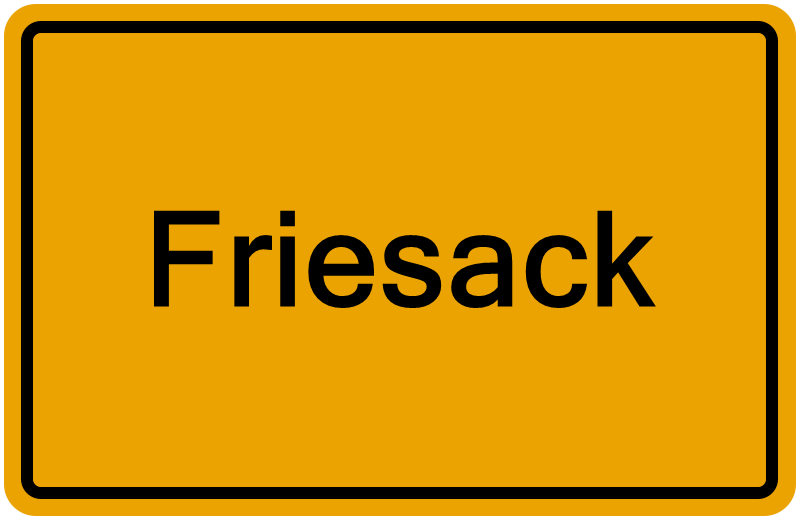 Handelsregisterauszug Friesack
