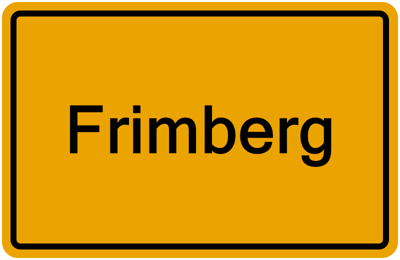 Handelsregisterauszug Frimberg
