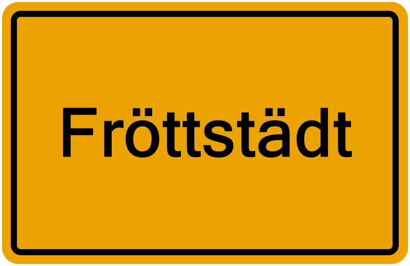 Handelsregisterauszug Fröttstädt