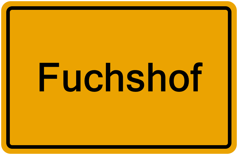 Handelsregisterauszug Fuchshof