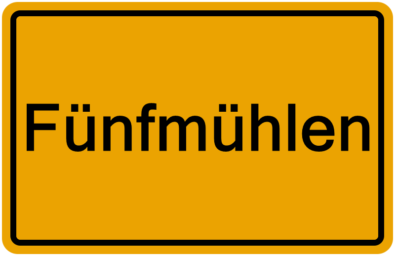 Handelsregisterauszug Fünfmühlen