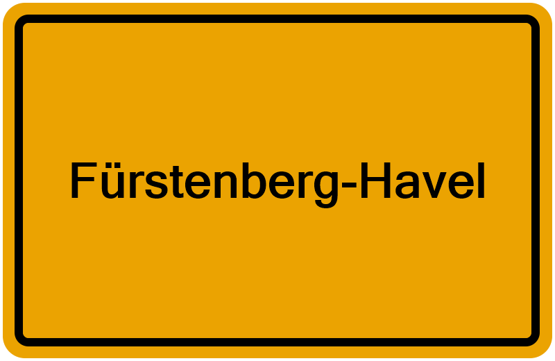 Handelsregisterauszug Fürstenberg-Havel