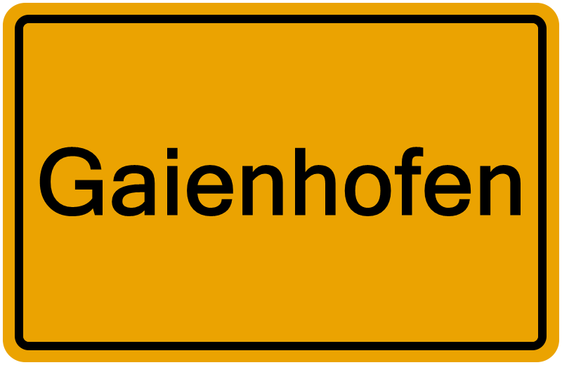 Handelsregisterauszug Gaienhofen