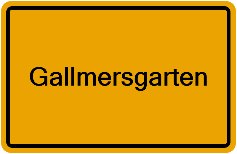 Handelsregisterauszug Gallmersgarten