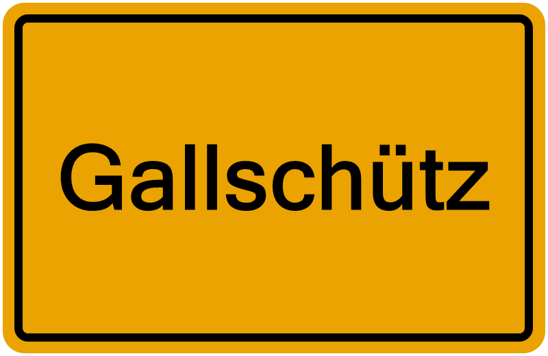 Handelsregisterauszug Gallschütz