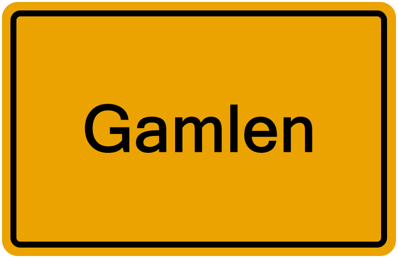 Handelsregisterauszug Gamlen