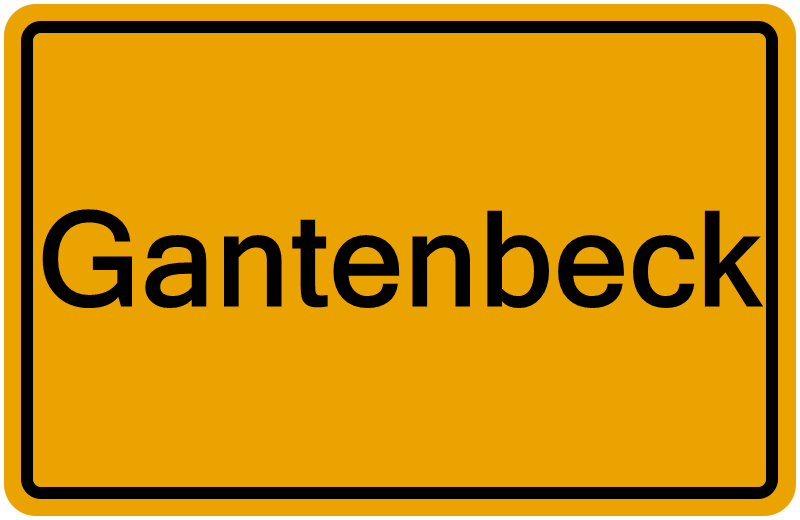 Handelsregisterauszug Gantenbeck
