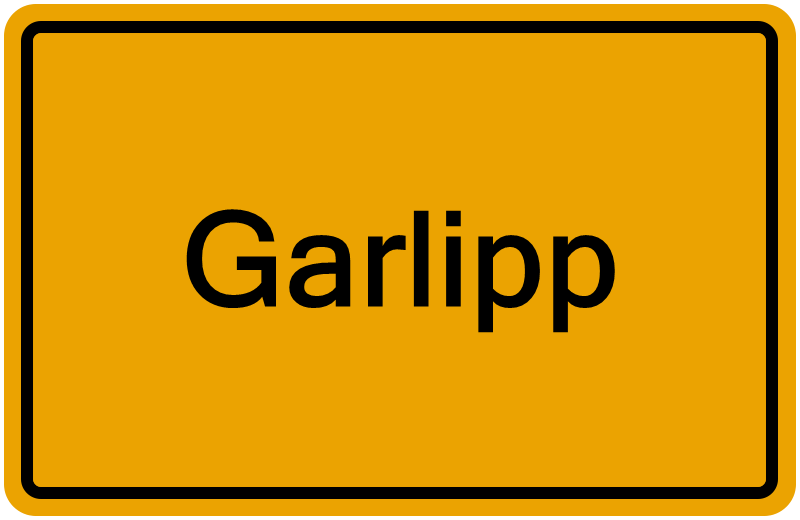Handelsregisterauszug Garlipp