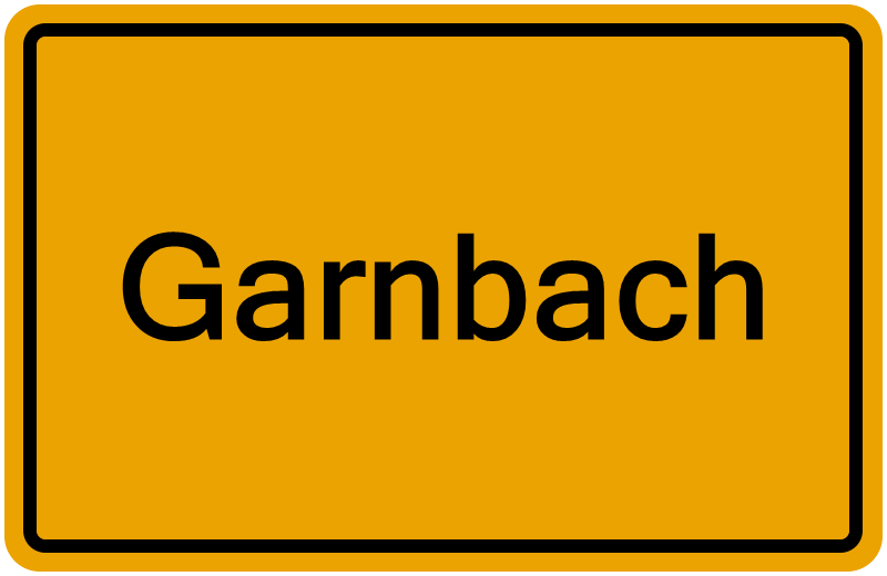 Handelsregisterauszug Garnbach