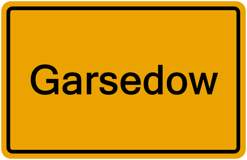 Handelsregisterauszug Garsedow