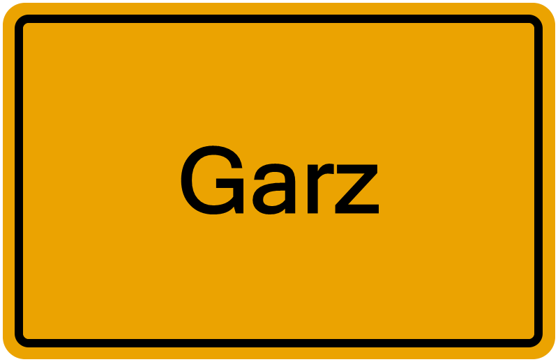 Handelsregisterauszug Garz