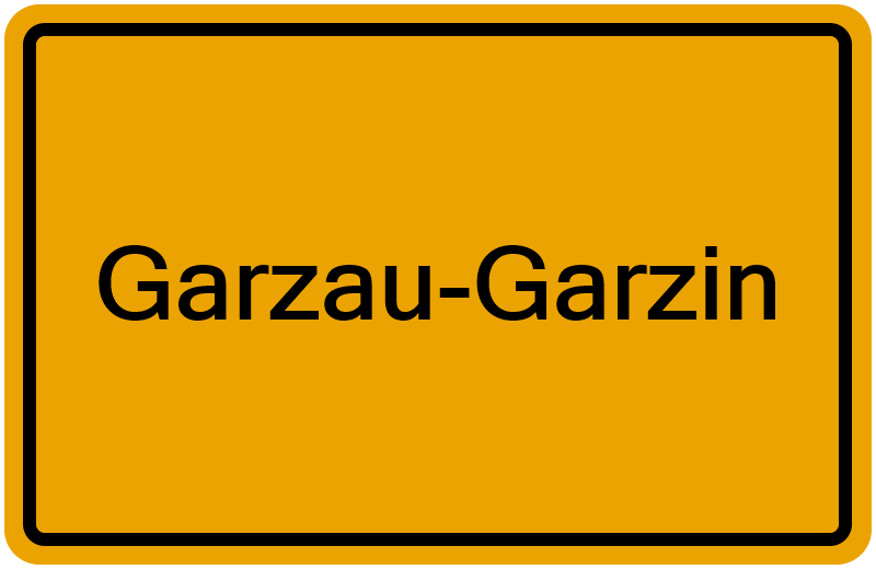 Handelsregisterauszug Garzau-Garzin