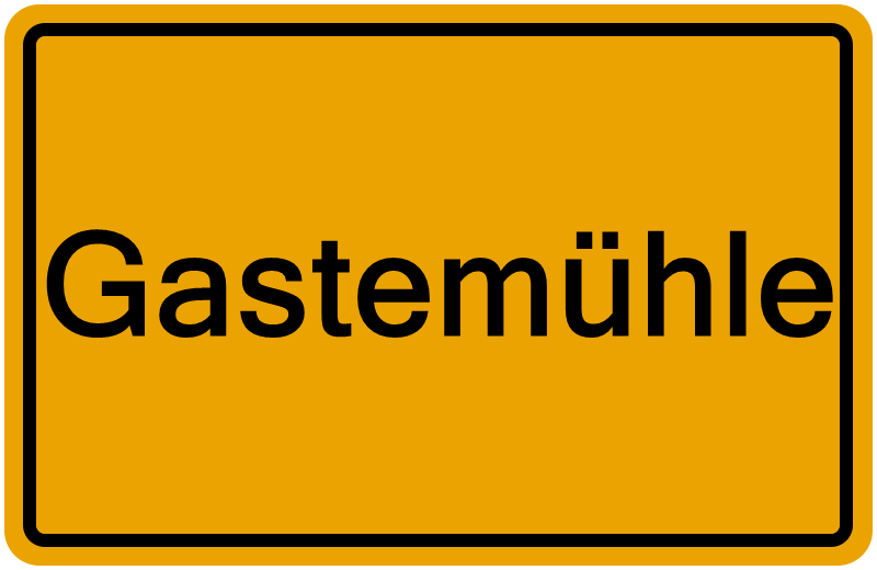 Handelsregisterauszug Gastemühle