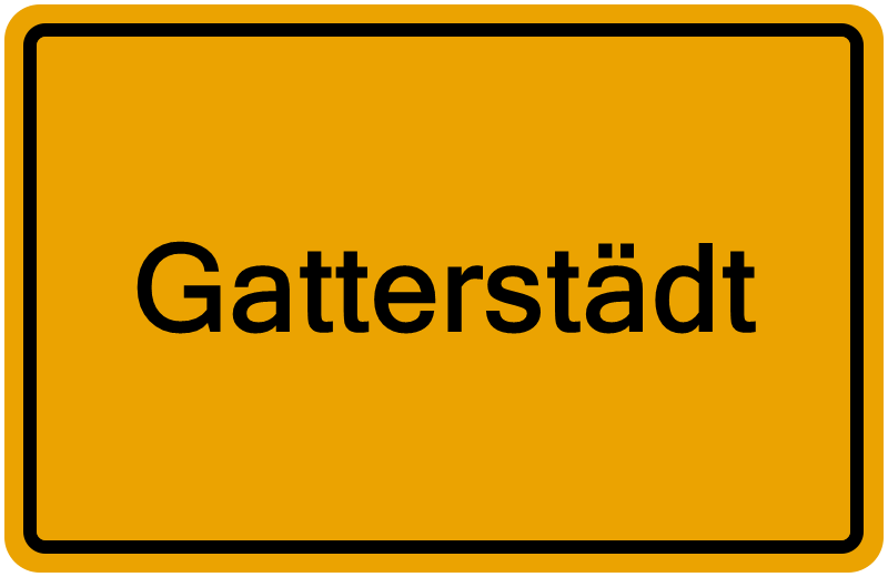 Handelsregisterauszug Gatterstädt