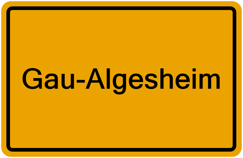 Handelsregisterauszug Gau-Algesheim