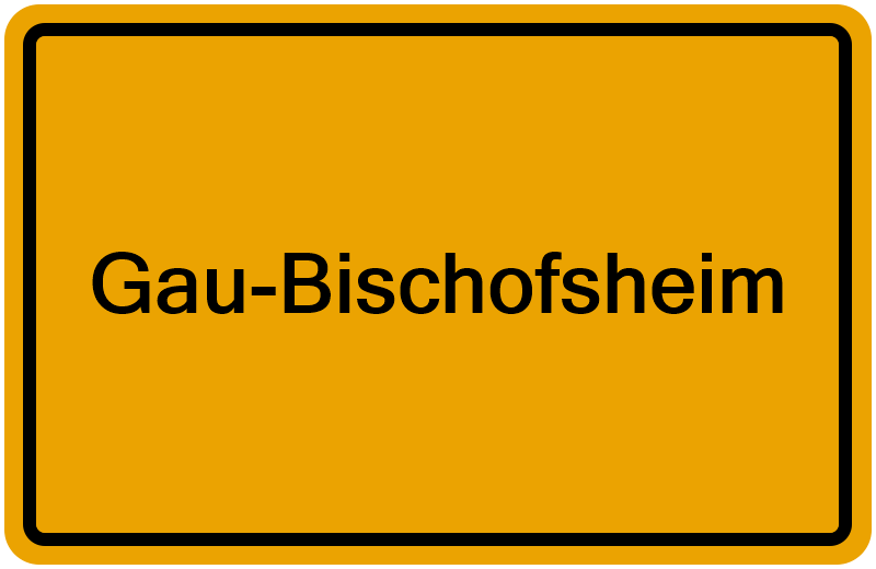 Handelsregisterauszug Gau-Bischofsheim