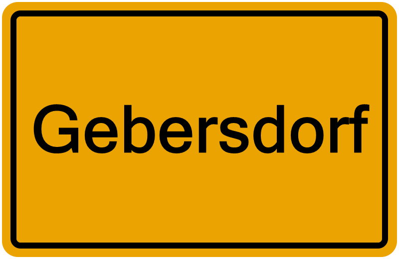 Handelsregisterauszug Gebersdorf