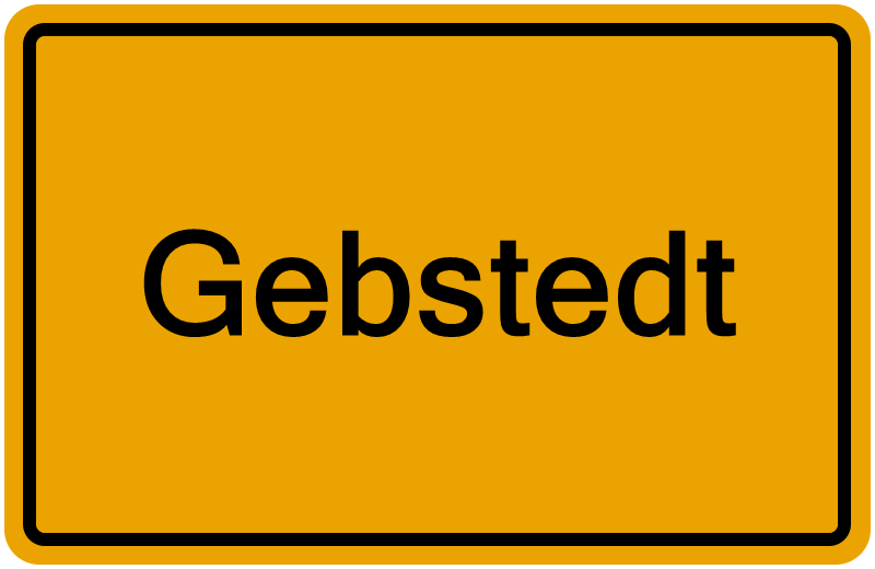 Handelsregisterauszug Gebstedt