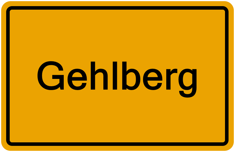 Handelsregisterauszug Gehlberg