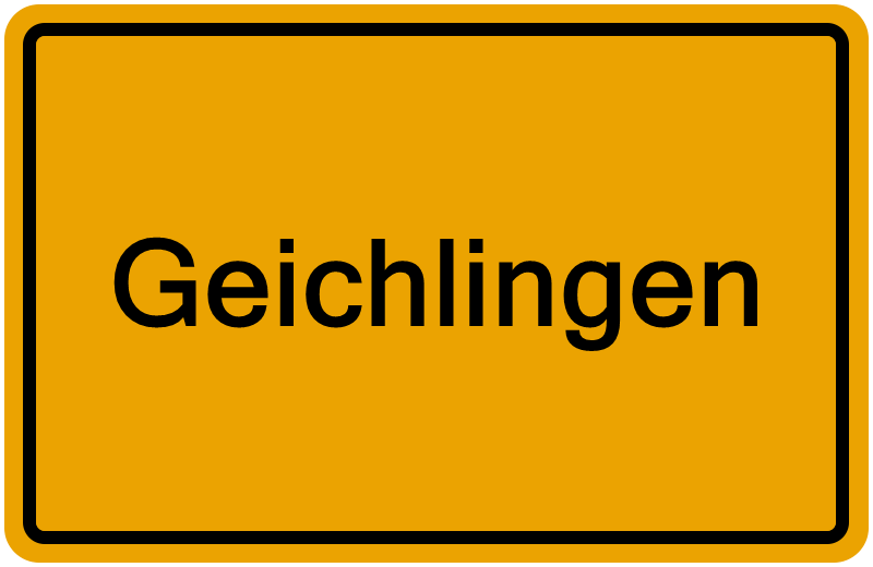 Handelsregisterauszug Geichlingen