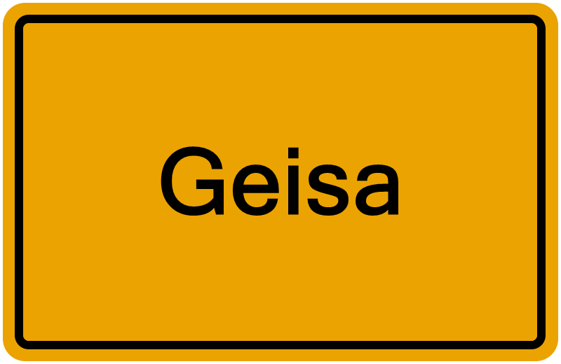 Handelsregisterauszug Geisa