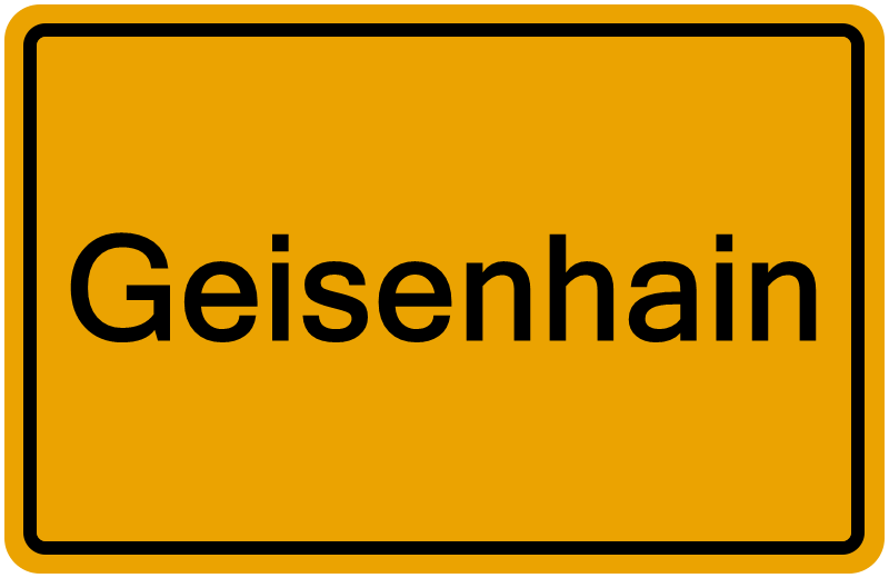 Handelsregisterauszug Geisenhain