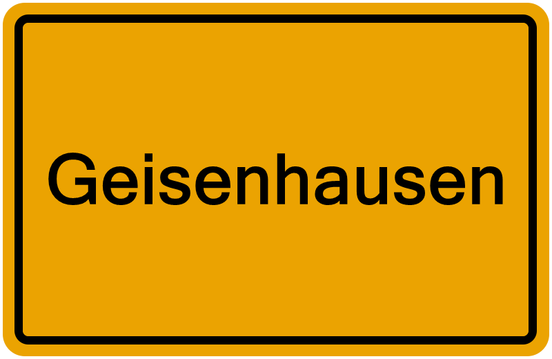 Handelsregisterauszug Geisenhausen